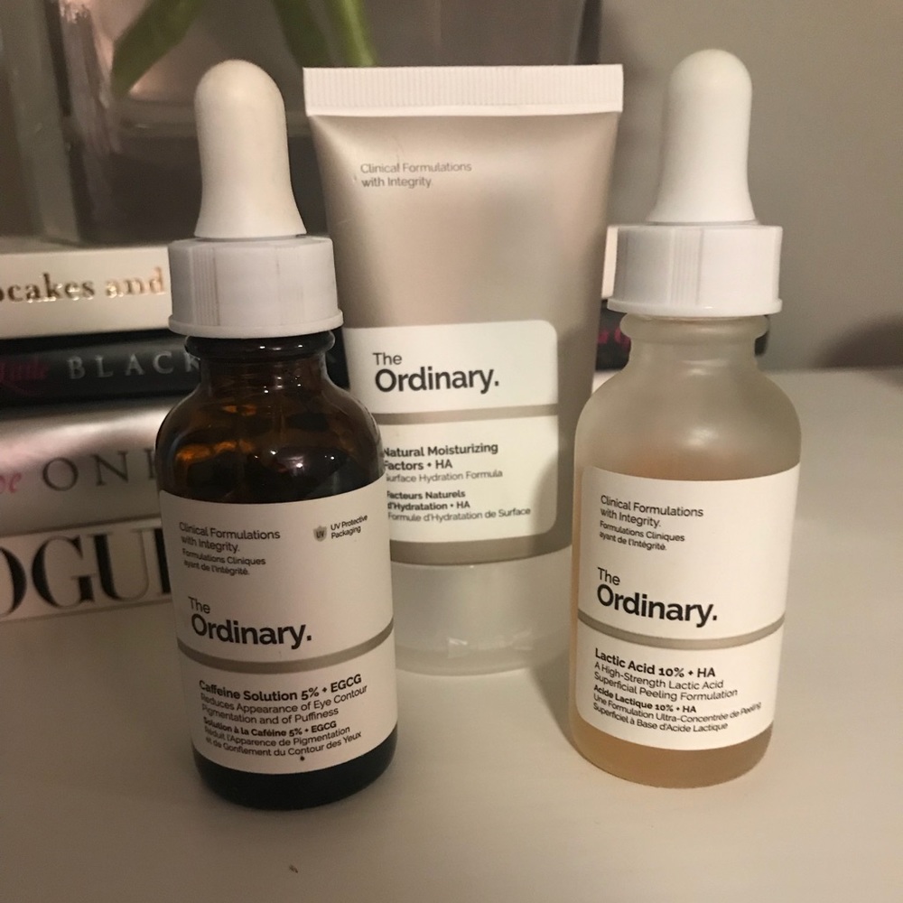 The Ordinary Bundle skincare